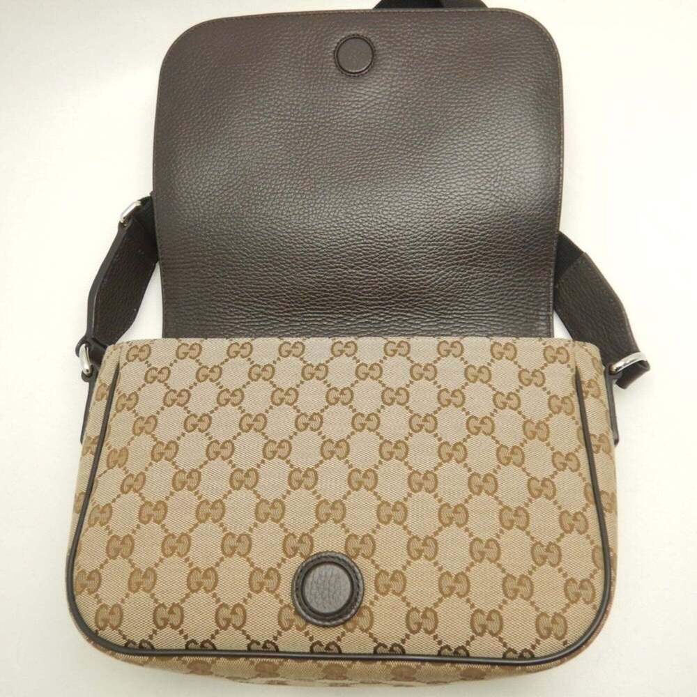 GUCCI Cream Leather Shoulder Bag - Picture 4 of 16